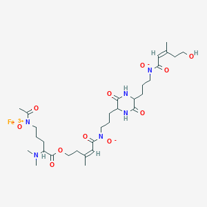 molecular formula C31H49FeN6O11 B040977 Dminc-I CAS No. 117852-96-7