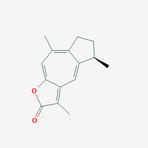 molecular formula C15H16O2 B040995 Gweicurculactone CAS No. 123914-43-2