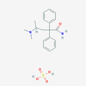 molecular formula C19H26N2O5S B041002 Aminopentamide sulfate CAS No. 20701-77-3