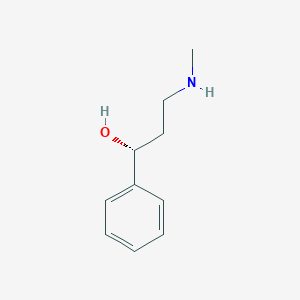 molecular formula C10H15NO B041025 (R)-3-(methylamino)-1-phenylpropan-1-ol CAS No. 115290-81-8
