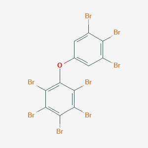 molecular formula C12H2Br8O B041038 2,3,3',4,4',5,5',6-八溴二苯醚 CAS No. 446255-56-7