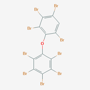 molecular formula C12HBr9O B041043 2,2',3,3',4,4',5,6,6'-Nonabromodiphenyl ether CAS No. 437701-79-6