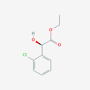 molecular formula C10H11ClO3 B041048 (R)-2-氯扁桃酸乙酯 CAS No. 421545-87-1