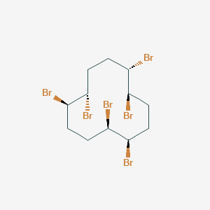 molecular formula C12H18Br6 B041066 γ-六溴环十二烷 CAS No. 134237-52-8