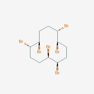 molecular formula C12H18Br6 B041067 beta-Hexabromocyclododecane CAS No. 134237-51-7