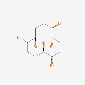 molecular formula C12H18Br6 B041069 alpha-Hexabromocyclododecane CAS No. 134237-50-6