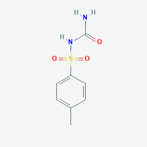 molecular formula C8H10N2O3S B041070 4-甲基苯磺酰脲 CAS No. 1694-06-0