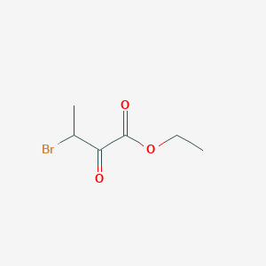 molecular formula C6H9BrO3 B041073 Ethyl 3-bromo-2-oxobutanoate CAS No. 57332-84-0