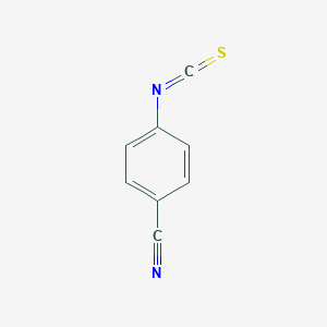 molecular formula C8H4N2S B041074 4-氰基苯基异硫氰酸酯 CAS No. 2719-32-6