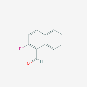 molecular formula C11H7FO B041080 2-Fluoro-1-naphthalenecarboxaldehyde CAS No. 82128-49-2