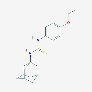 molecular formula C19H26N2OS B410817 N-(1-adamantyl)-N'-(4-ethoxyphenyl)thiourea 
