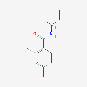 molecular formula C13H19NO B4109412 N-(butan-2-yl)-2,4-dimethylbenzamide 