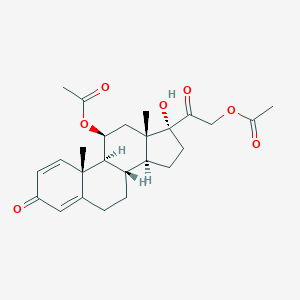 molecular formula C25H32O7 B041096 Prednisolone 11,21-Diacetate CAS No. 98523-85-4