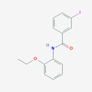 molecular formula C15H14INO2 B411028 N-(2-ethoxyphenyl)-3-iodobenzamide 