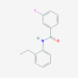 molecular formula C15H14INO B411038 N-(2-ethylphenyl)-3-iodobenzamide 