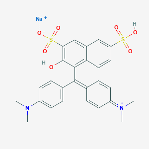 molecular formula C27H25N2NaO7S2 B041107 酸性绿50 CAS No. 3087-16-9