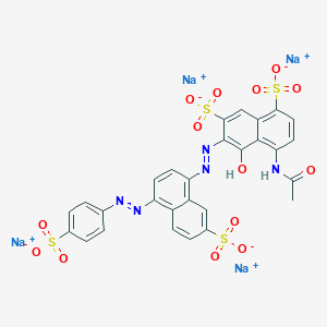 molecular formula C28H17N5Na4O14S4 B041108 BPN CAS No. 2519-30-4