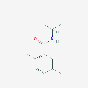 molecular formula C13H19NO B4110813 N-(butan-2-yl)-2,5-dimethylbenzamide 