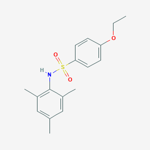 molecular formula C17H21NO3S B411101 4-ethoxy-N-mesitylbenzenesulfonamide 
