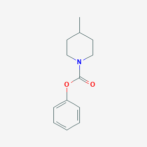 molecular formula C13H17NO2 B411151 Phenyl 4-methyl-1-piperidinecarboxylate 