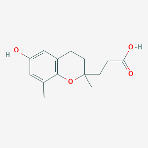 molecular formula C14H18O4 B041152 delta-CEHC 