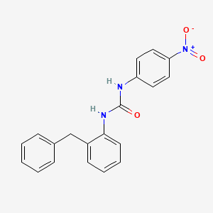 molecular formula C20H17N3O3 B4115575 1-(2-Benzylphenyl)-3-(4-nitrophenyl)urea 