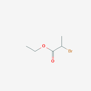 molecular formula C5H9BrO2 B041157 Ethyl 2-bromopropionate CAS No. 535-11-5