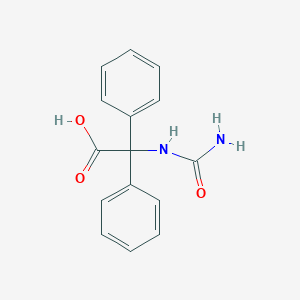 molecular formula C15H14N2O3 B041159 Diphenylhydantoic acid CAS No. 6802-95-5
