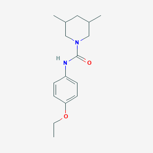 molecular formula C16H24N2O2 B4116367 N-(4-ethoxyphenyl)-3,5-dimethylpiperidine-1-carboxamide 