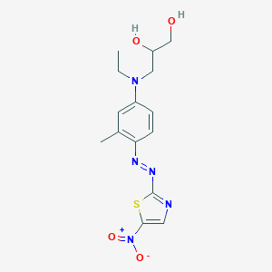 molecular formula C15H19N5O4S B041164 Disperse blue 102 CAS No. 69766-79-6