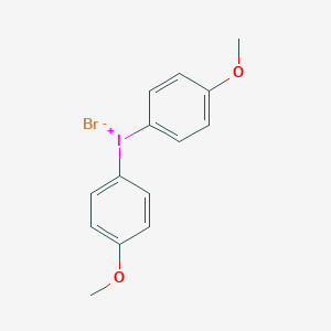 molecular formula C14H14BrIO2 B041165 Bis(4-methoxyphenyl)iodonium bromide CAS No. 19231-06-2