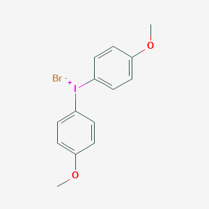 molecular formula C14H14BrIO2 B041165 Bis(p-methoxyphenyl)iodonium bromide CAS No. 19231-06-2