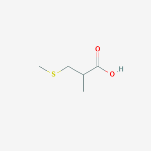 molecular formula C5H10O2S B041170 2-Methyl-3-(methylsulfanyl)propanoic acid CAS No. 62574-23-6