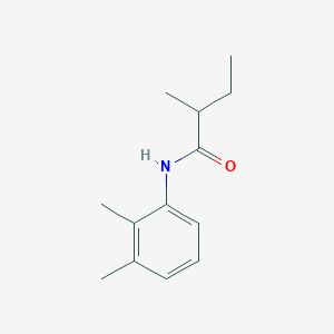 molecular formula C13H19NO B411737 N-(2,3-dimethylphenyl)-2-methylbutanamide 