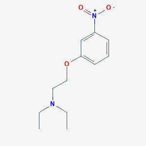 molecular formula C12H18N2O3 B041177 N,N-diethyl-2-(3-nitrophenoxy)ethanamine CAS No. 213606-47-4