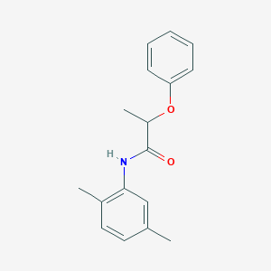 molecular formula C17H19NO2 B411784 N-(2,5-dimethylphenyl)-2-phenoxypropanamide 