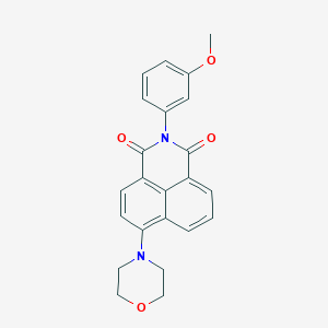 2-(3-Methoxy-phenyl)-6-morpholin-4-yl-benzo[de]isoquinoline-1,3-dione