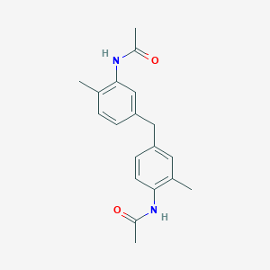 N-{4-[3-(acetylamino)-4-methylbenzyl]-2-methylphenyl}acetamide