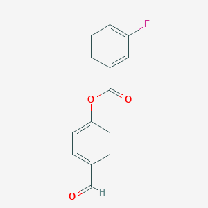 4-Formylphenyl 3-fluorobenzoate