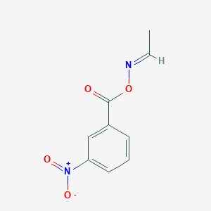 acetaldehyde O-{3-nitrobenzoyl}oxime