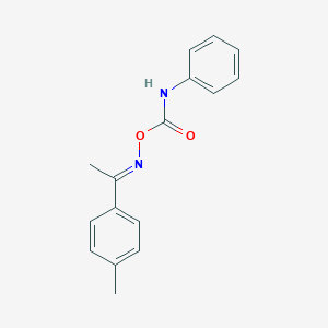 1-{N-[(anilinocarbonyl)oxy]ethanimidoyl}-4-methylbenzene