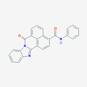 7-oxo-N-phenyl-7H-benzimidazo[2,1-a]benzo[de]isoquinoline-3-carboxamide