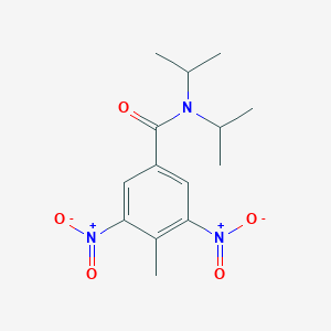 3,5-bisnitro-N,N-diisopropyl-4-methylbenzamide