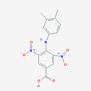 4-(3,4-Dimethylanilino)-3,5-bisnitrobenzoic acid