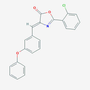 2-(2-chlorophenyl)-4-(3-phenoxybenzylidene)-1,3-oxazol-5(4H)-one