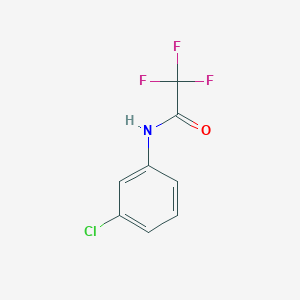 molecular formula C8H5ClF3NO B411987 N-(3-chlorophenyl)-2,2,2-trifluoroacetamide CAS No. 40410-54-6