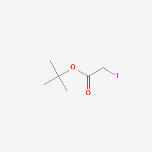 molecular formula C6H11IO2 B041203 叔丁基2-碘乙酸酯 CAS No. 49827-15-8