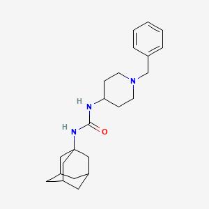 molecular formula C23H33N3O B4120415 N-(1-ADAMANTYL)-N'-(1-BENZYL-4-PIPERIDYL)UREA 