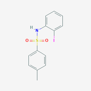 molecular formula C13H12INO2S B041209 N-(2-iodophenyl)-4-methylbenzenesulfonamide CAS No. 61613-20-5