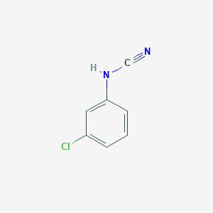 molecular formula C7H5ClN2 B041210 3-Chlorophenylcyanamide CAS No. 54507-99-2